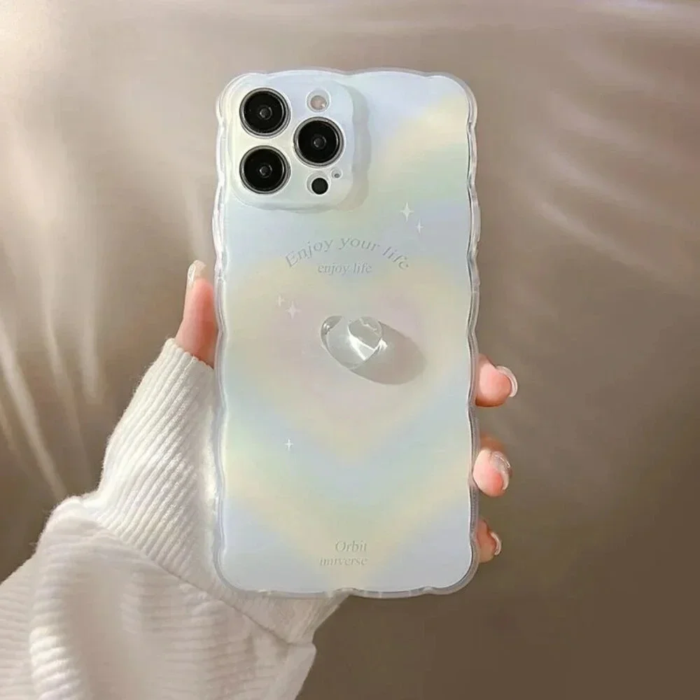 YesStyle Akord Sound Heart Phone Case 